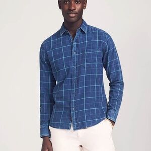 Faherty Ventura Windowpane Shirt